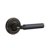 Emtek - Privacy, Regular Rosette, Manning Lever, RH, US10B - Oil Rubbed Bronze