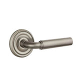 Emtek - Privacy, Regular Rosette, Manning Lever, RH, US15A - Pewter