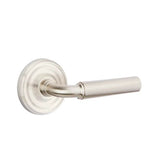 Emtek - Privacy, Regular Rosette, Manning Lever, RH, US15 - Satin Nickel