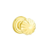 Emtek - Privacy, Regular Rosette, Melon Knob, US3 Lifetime - Polished Brass
