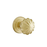 Emtek - Privacy, Regular Rosette, Melon Knob, US4 - Satin Brass