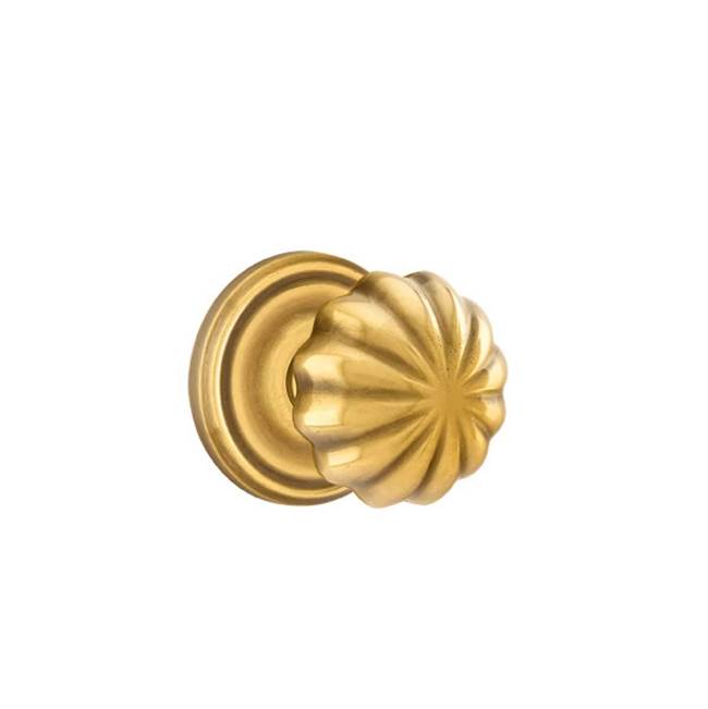 Emtek - Privacy, Regular Rosette, Melon Knob, US7 - French Antique