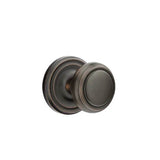 Emtek - Passage, Regular Rosette, Norwich Knob, US10B - Oil Rubbed Bronze