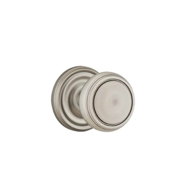 Emtek - Concealed, Passage, Regular Rosette, Norwich Knob, US15A - Pewter