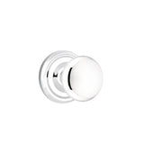 Emtek - Concealed, Privacy, Regular Rosette, Providence Knob, US26 - Polished Chrome