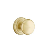 Emtek - Concealed, Privacy, Regular Rosette, Providence Knob, US4 - Satin Brass