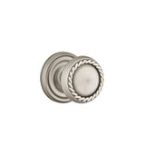 Emtek - Dummy, Regular Rosette, Rope Knob, US15A - Pewter