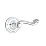 Emtek - Privacy, Regular Rosette, Rope Lever, RH, US26 - Polished Chrome