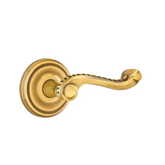 Emtek - Privacy, Regular Rosette, Rope Lever, RH, US7 - French Antique