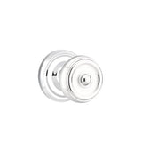 Emtek - Privacy, Regular Rosette, Waverly Knob, US26 - Polished Chrome
