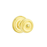 Emtek - Concealed, Privacy, Regular Rosette, Waverly Knob, US3 Lifetime - Polished Brass