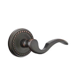 Emtek - Dummy, Rope Rosette, Cortina Lever, US10B - Oil Rubbed Bronze