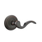 Emtek - Dummy, Rope Rosette, Cortina Lever, US10B - Oil Rubbed Bronze