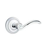 Emtek - Concealed, Passage, Rope Rosette, Elan Lever, US26 - Polished Chrome