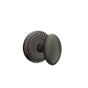 Emtek - Concealed, Privacy, Rope Rosette, Egg Knob, US10B - Oil Rubbed Bronze