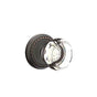 Emtek - Dummy, Rope Rosette, Georgetown Crystal Knob, US10B - Oil Rubbed Bronze