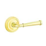 Emtek - Passage, Rope Rosette, Merrimack Lever, RH, US3 - Polished Brass