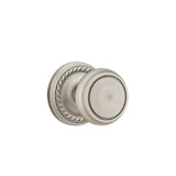 Emtek - Passage, Rope Rosette, Norwich Knob, US15A - Pewter