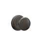 Emtek - Concealed, Privacy, Rope Rosette, Providence Knob, US10B - Oil Rubbed Bronze