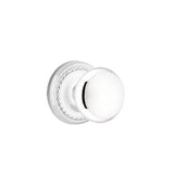 Emtek - Concealed, Passage, Rope Rosette, Providence Knob, US26 - Polished Chrome