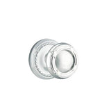 Emtek - Dummy, Rope Rosette, Ribbon and Reed Knob, US26 - Polished Chrome