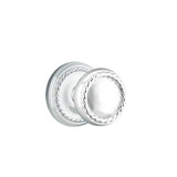 Emtek - Passage, Rope Rosette, Rope Knob, US26 - Polished Chrome