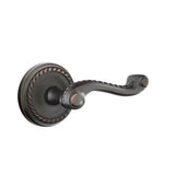 Emtek - Privacy, Rope Rosette, Rope Lever, RH, US10B - Oil Rubbed Bronze