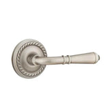 Emtek - Passage, Rope Rosette, Turino Lever, RH, US15A - Pewter