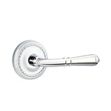 Emtek - Passage, Rope Rosette, Turino Lever, RH, US26 - Polished Chrome