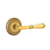 Emtek - Passage, Rope Rosette, Turino Lever, LH, US7 - French Antique