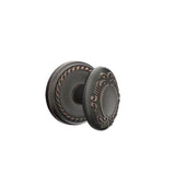 Emtek - Privacy, Rope Rosette, Victoria Knob, US10B - Oil Rubbed Bronze