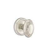 Emtek - Passage, Rope Rosette, Victoria Knob, US15 - Satin Nickel