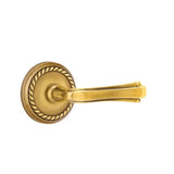 Emtek - Privacy, Rope Rosette, Wembley Lever, RH, US7 - French Antique