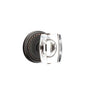 Emtek - Privacy, Rope Rosette, Windsor Crystal Knob, US10B - Oil Rubbed Bronze