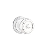 Emtek - Dummy, Rope Rosette, Waverly Knob, US26 - Polished Chrome
