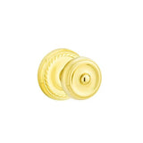 Emtek - Dummy, Rope Rosette, Waverly Knob, US3NL - Unlacquered Brass