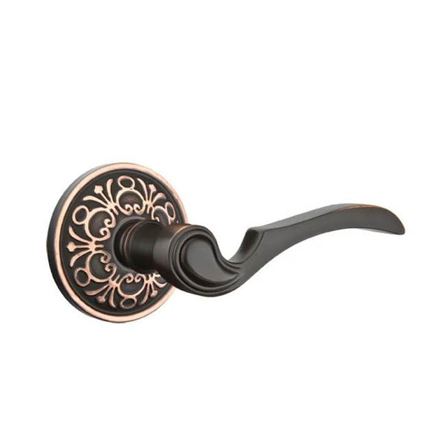 Emtek - Passage, Lancaster Rosette, Coventry Lever, RH, US10B - Oil Rubbed Bronze