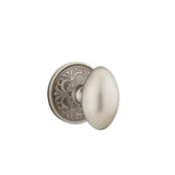 Emtek - Dummy, Lancaster Rosette, Egg Knob, US15A - Pewter