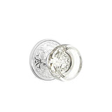 Emtek - Passage, Lancaster Rosette, Georgetown Crystal Knob, US26 - Polished Chrome