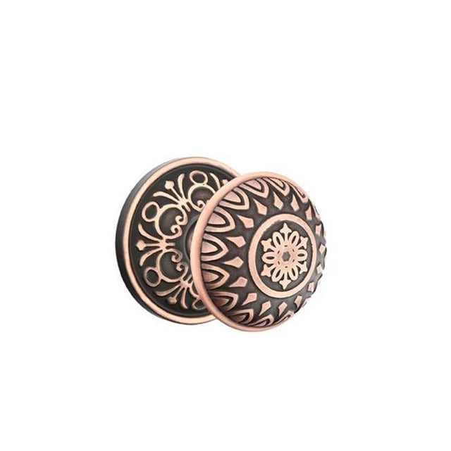 Emtek - Concealed, Privacy, Lancaster Rosette, Lancaster Knob, US10B - Oil Rubbed Bronze