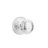 Emtek - Passage, Lancaster Rosette, Lancaster Knob, US26 - Polished Chrome