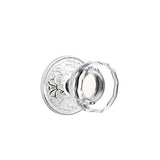 Emtek - Passage, Lancaster Rosette, Lowell Crystal Knob, US26 - Polished Chrome