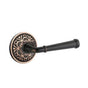 Emtek - Concealed, Passage, Lancaster Rosette, Merrimack Lever, US10B - Oil Rubbed Bronze