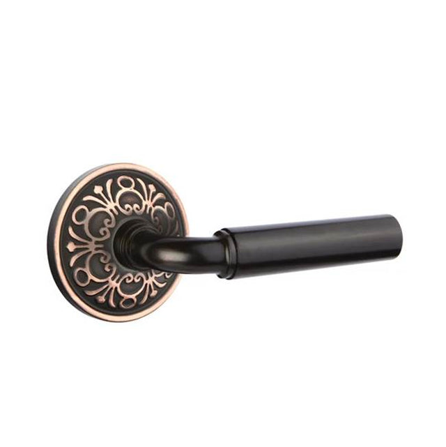 Emtek - Dummy, Lancaster Rosette, Manning Lever, US10B - Oil Rubbed Bronze
