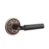 Emtek - Passage, Lancaster Rosette, Manning Lever, RH, US10B - Oil Rubbed Bronze