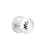 Emtek - Concealed, Passage, Lancaster Rosette, Melon Knob, US26 - Polished Chrome