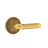 Emtek - Passage, Lancaster Rosette, Milano Lever, LH, US7 - French Antique