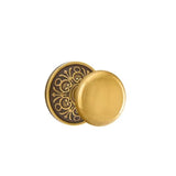 Emtek - Concealed, Passage, Lancaster Rosette, Providence Knob, US7 - French Antique