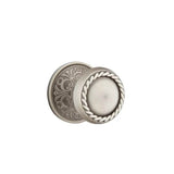 Emtek - Dummy, Lancaster Rosette, Rope Knob, US15A - Pewter