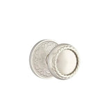 Emtek - Privacy, Lancaster Rosette, Rope Knob, US15 - Satin Nickel